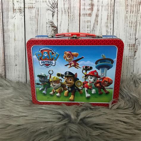 paw patrol metal lunch box|paw patrol pack lunch box.